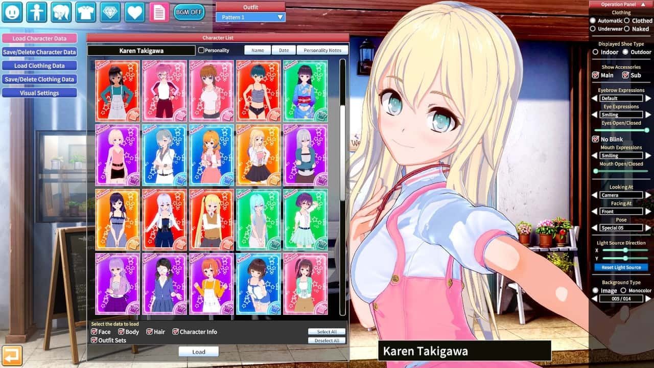 恋活2 Sunshine 存档管理 内容截图 1